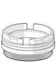 HANSA-Gegenmutter-HANSA-M50x1-SW45-59914070 gallery number 1